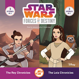 Icon image Star Wars Forces of Destiny: The Leia Chronicles & The Rey Chronicles