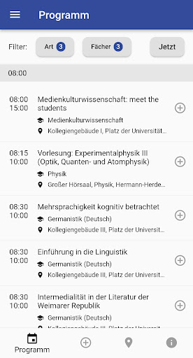openUFR - Universität Freiburg Screen 2