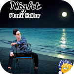Cover Image of Скачать Night Photo Editor  APK