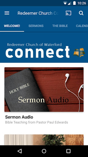 Android application Redeemer Church Waterford screenshort