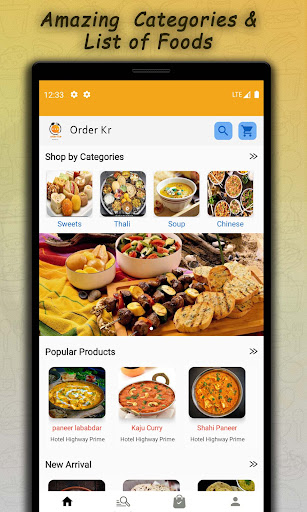 OrderKar Restaurants Screen 2