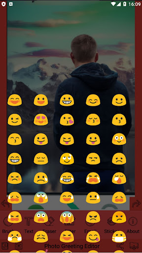 Photo Greeting Editor Screen 3