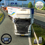 US Heavy Modern Truck Driving icon