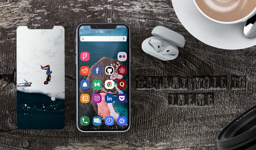Android application Theme for Galaxy Note 10 screenshort