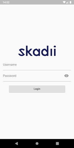 Android application skadii screenshort