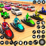 Superhero Car Games: Mega Ramp icon