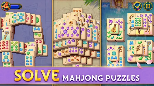 G5 Games - Pyramid of Mahjong: Master tile matching puzzle