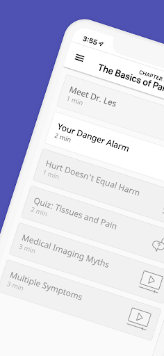 Android application Menda: Chronic Pain Relief screenshort