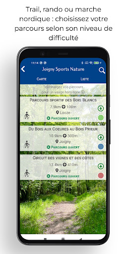Joigny Sports Nature Screen 3