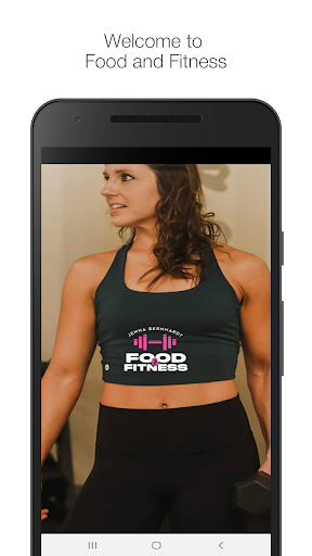 Android application Food and Fitness App screenshort