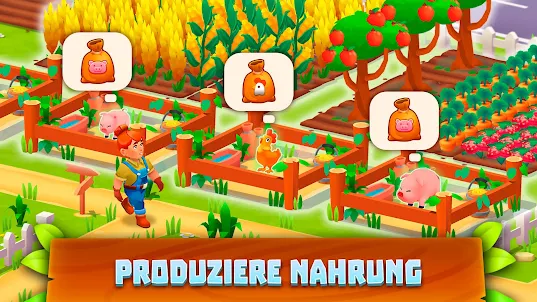 Supermarket Village—Farm Town