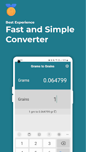Grams to Grains Converter