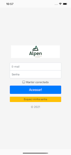 Android application Alpen Contabilidade screenshort