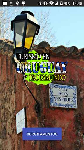 Android application Turismo en Uruguay screenshort