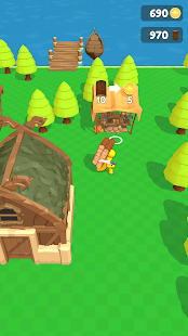 Craft Island - Woody Forest APK MOD – Pièces Illimitées (Astuce) screenshots hack proof 1