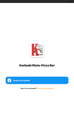 Android application Karkadé Risto-Pizza Bar screenshort