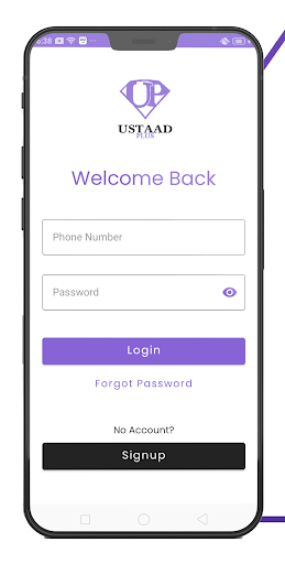 Android application UstaadPlus - Finding Teachers screenshort