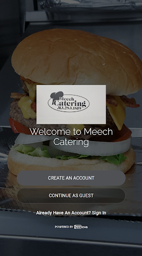 Android application Meech Catering Food Truck screenshort