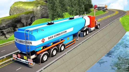 Oil Tanker Truck Driving 3D
