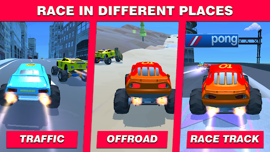 Monster Truck Racing For Kids 2