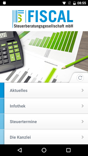 Android application FISCAL Steuerberater screenshort