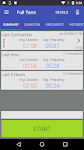 screenshot of Full Term - Contraction Timer