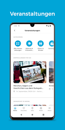 Herne-App Screen 3