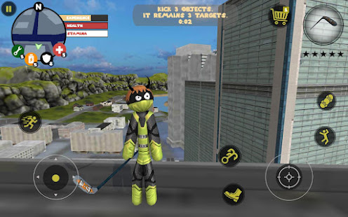 Stickman Rope Hero 3.9.5 screenshots 11