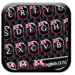 Cover Image of 下载 Cute Bow Keyboard theme  APK