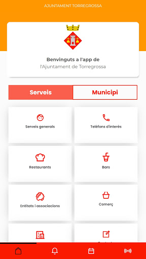 Android application Ajuntament de Torregrossa screenshort