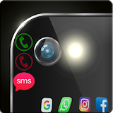 Flash Alerts on Call and SMS 2018 icon