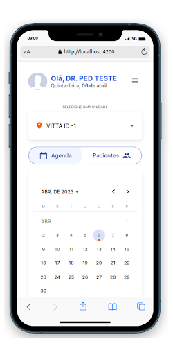 ClinicWeb Screen 2