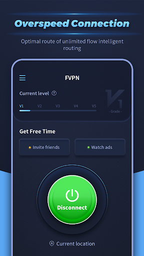 FVPN-Secure and private VPN Screen 2