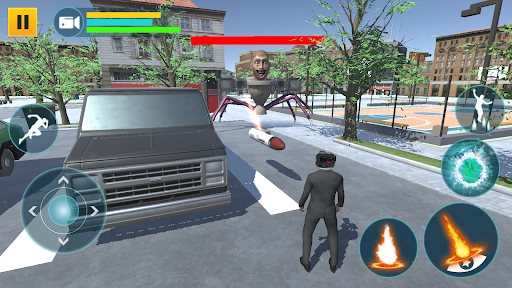 Toilet Rope Hero 3D Screen 3