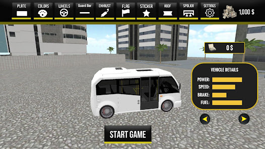 Van games bus simulator game e  screenshots 4