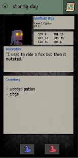 Captura de pantalla de l'aparell RPG