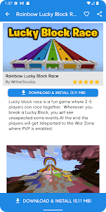 Lucky Block Mods & Maps