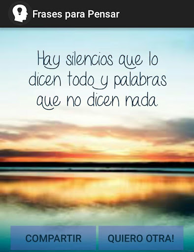 Reflexiones frases para pensar Screenshot 1 - AppWisp.com