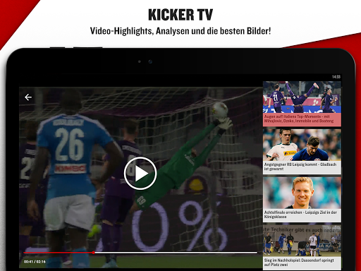 kicker Fußball News screenshots 13