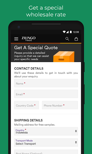 Zilingo Trade: B2B Marketplace Screen 3