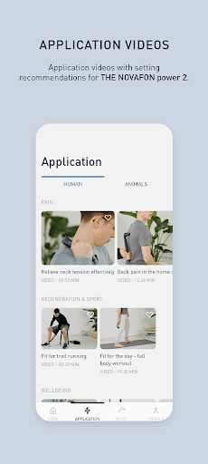 Android application NOVAFON App screenshort