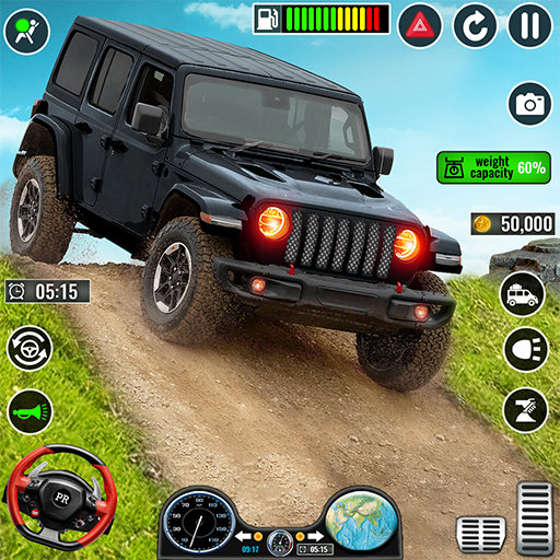 Offroad SUV Jeep Driving Games  Icon