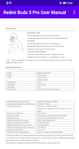Redmi Buds 3 Pro User Manual
