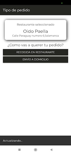 Android application Oido Paella screenshort