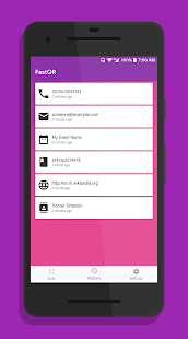 QR and Barcode Scanner - FastQ Screenshot