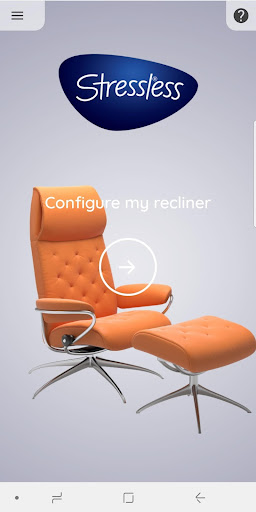 Android application Stressless @home screenshort