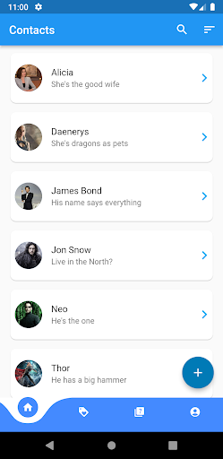Anteprima dell'app