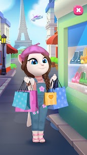 تحميل لعبة My Talking Angela 2 مهكرة جواهر وأموال لا نهاية 4