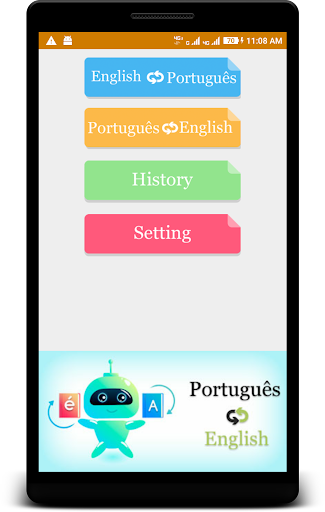 Portuguese English Translator Screen 3
