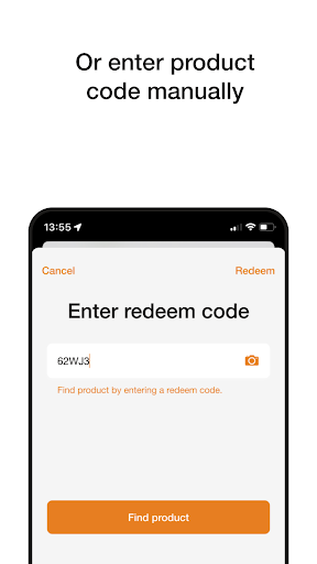 VoucherCart Redeem App Screen 3